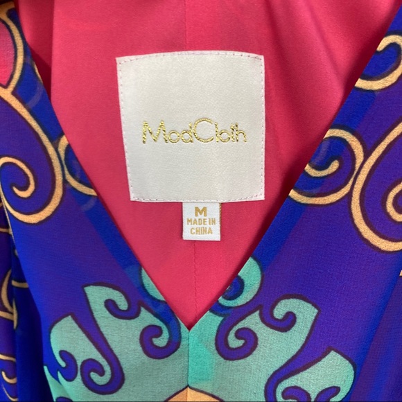 Modcloth Indigo Muster the Length Dress - Picture 8 of 10